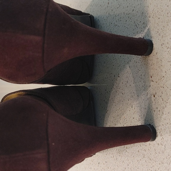 YSL Brown suede heels. Size 6.0 - Picture 10 of 10